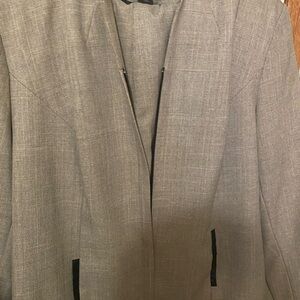 Gray Blazer Jacket